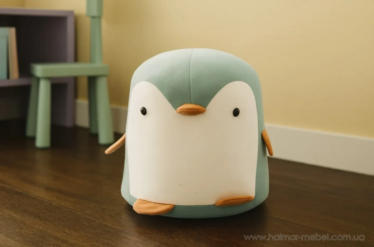 Дитячий пуф PINGWINEK CHOMIC синій Дитячий пуф PINGWINEK CHOMIC синій