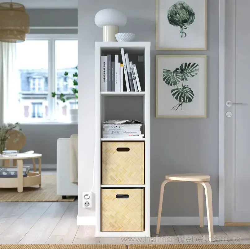 Стелаж KALLAX 42x147 IKEA білий Стелаж KALLAX 42x147 IKEA білий