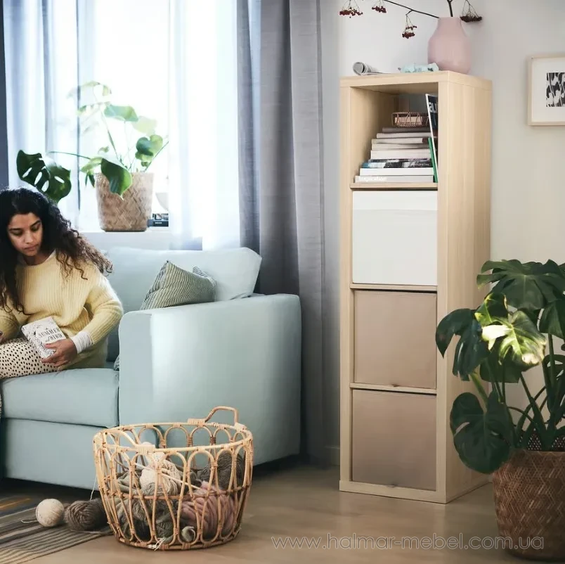 Стелаж KALLAX 42x147 IKEA імітація дуба Стелаж KALLAX 42x147 IKEA імітація дуба