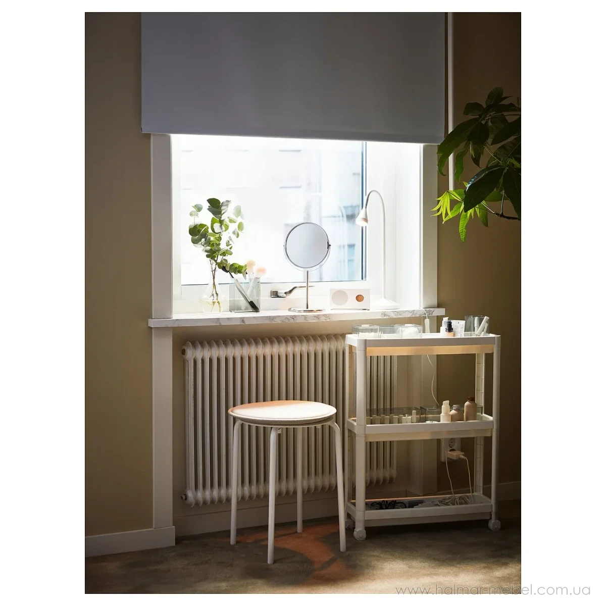 Візок VESKEN IKEA білий Візок VESKEN IKEA білий