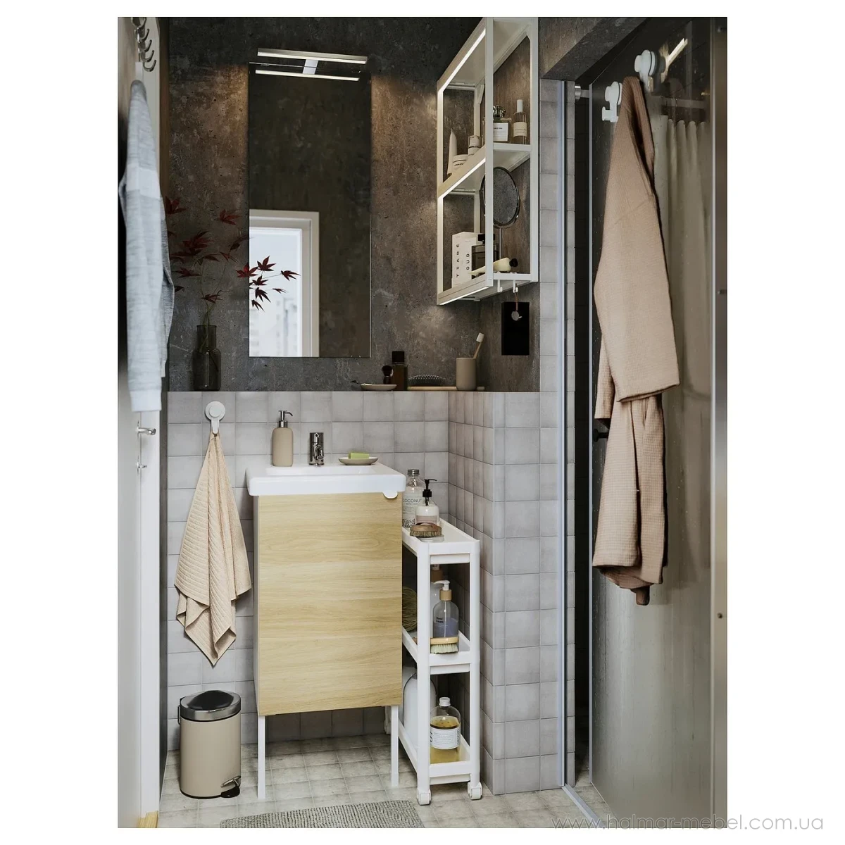 Візок VESKEN IKEA білий Візок VESKEN IKEA білий