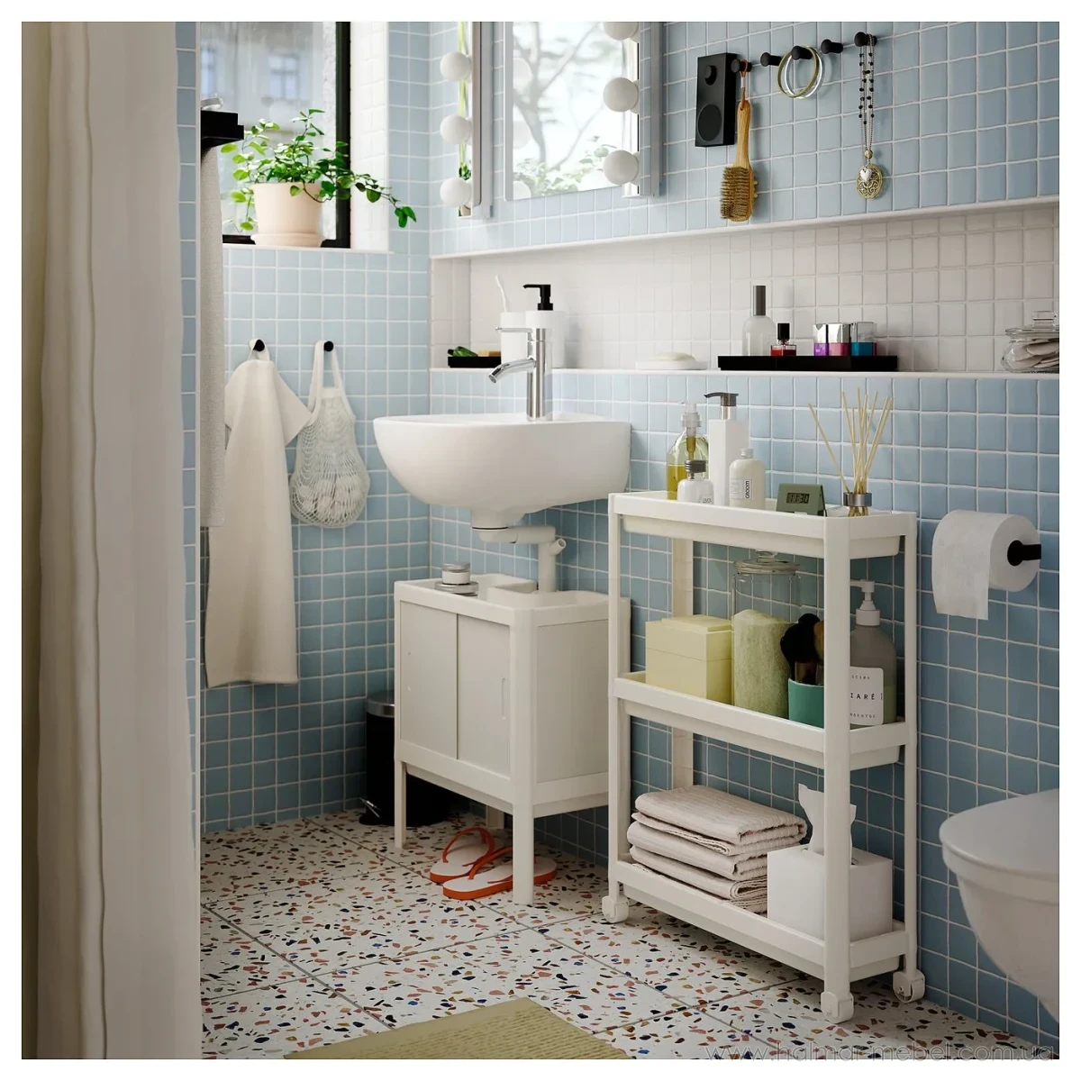 Візок VESKEN IKEA білий Візок VESKEN IKEA білий