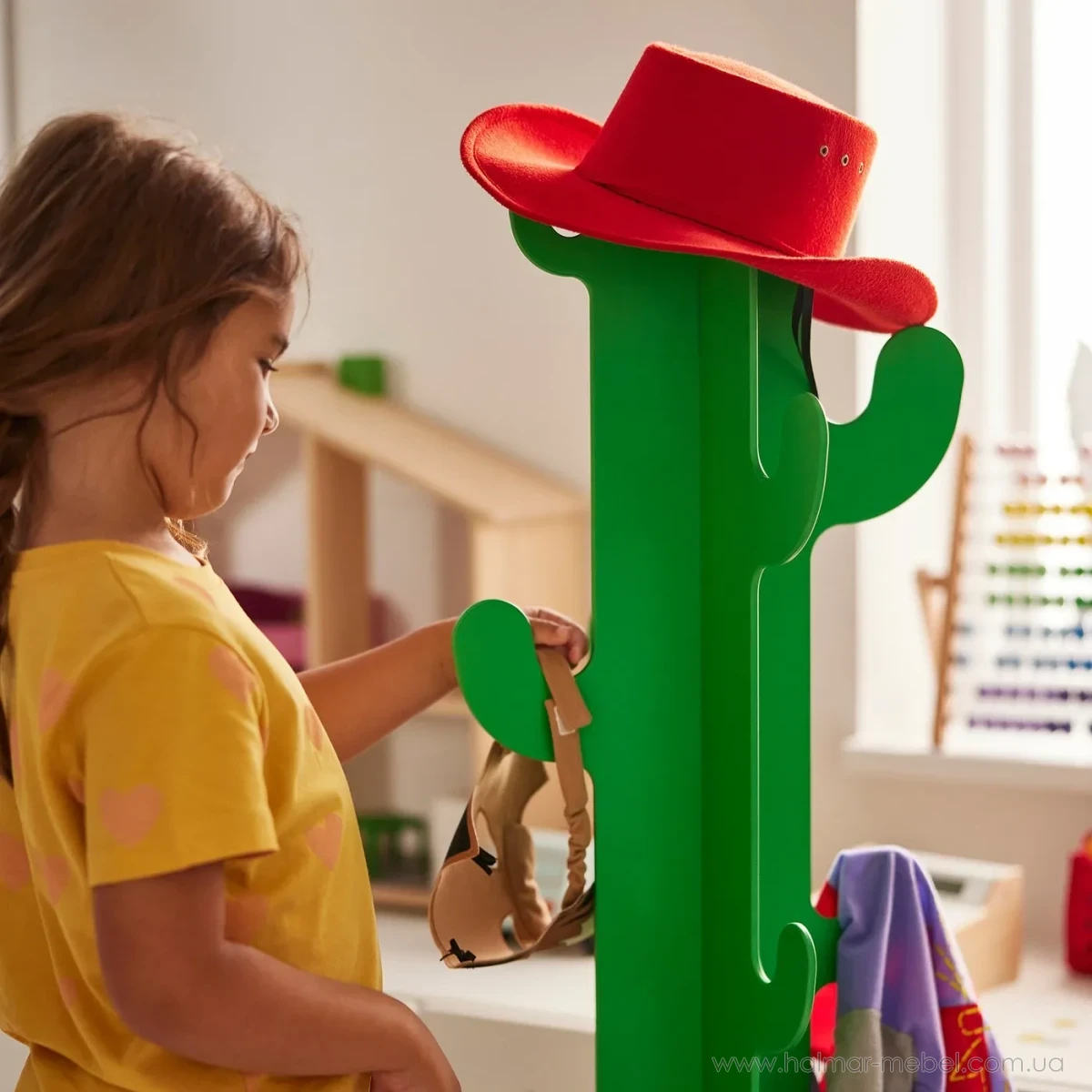 Вішалка підлогова дитяча GREJSIMOJS IKEA кактус Вішалка підлогова дитяча GREJSIMOJS IKEA кактус