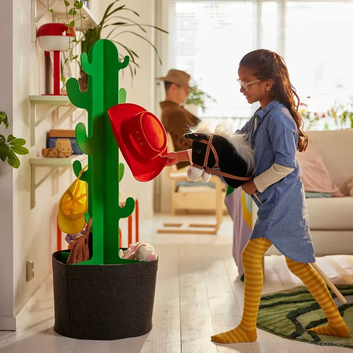 Вішалка підлогова дитяча GREJSIMOJS IKEA кактус Вішалка підлогова дитяча GREJSIMOJS IKEA кактус