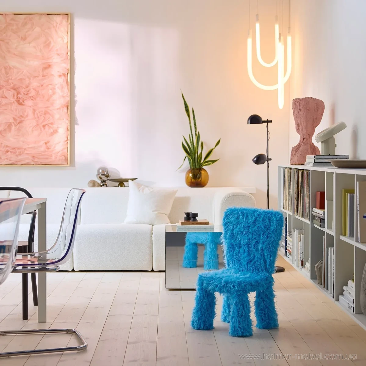 Чохол для дитячого стільчика GREJSIMOJS IKEA синій Чохол для дитячого стільчика GREJSIMOJS IKEA синій