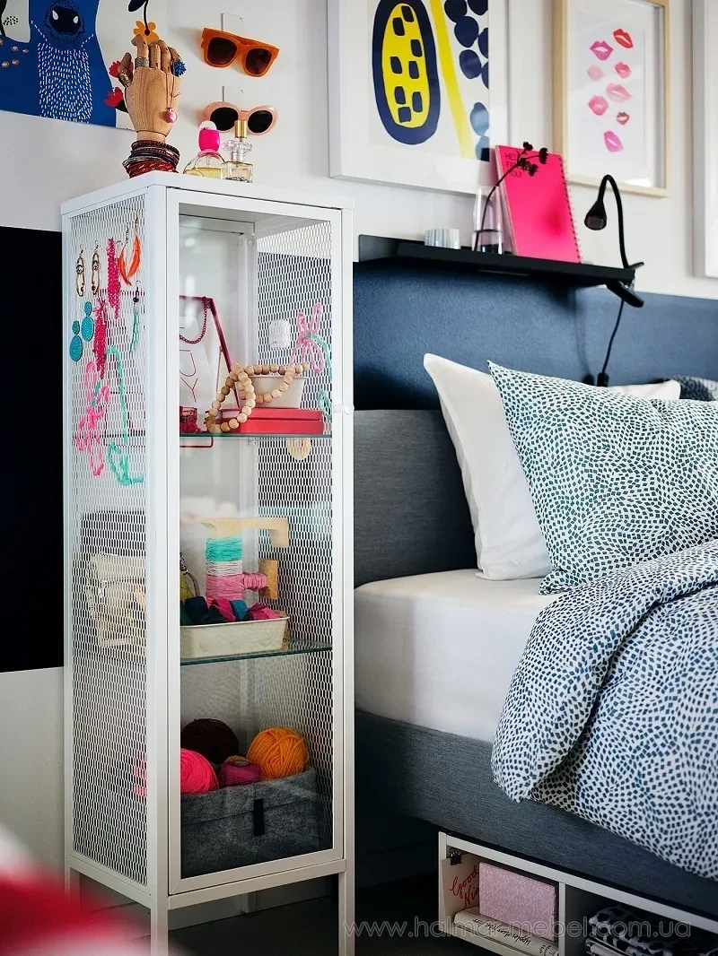 Вітрина BAGGEBO IKEA білий Вітрина BAGGEBO IKEA білий