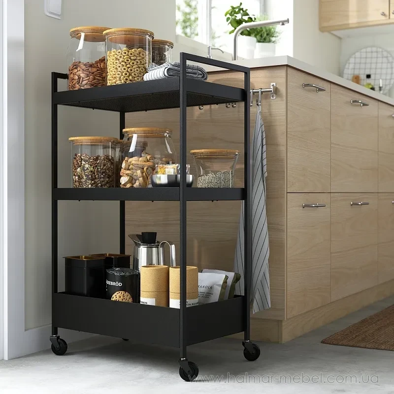 Візок NISSAFORS IKEA чорний Візок NISSAFORS IKEA чорний