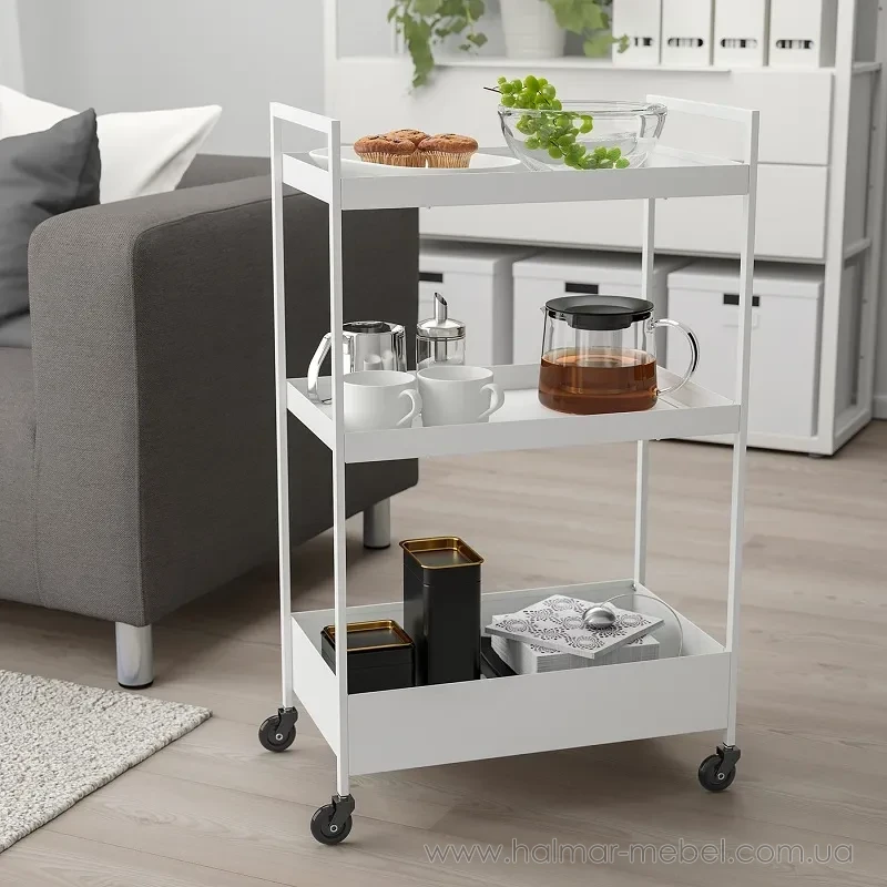 Візок NISSAFORS IKEA білий Візок NISSAFORS IKEA білий