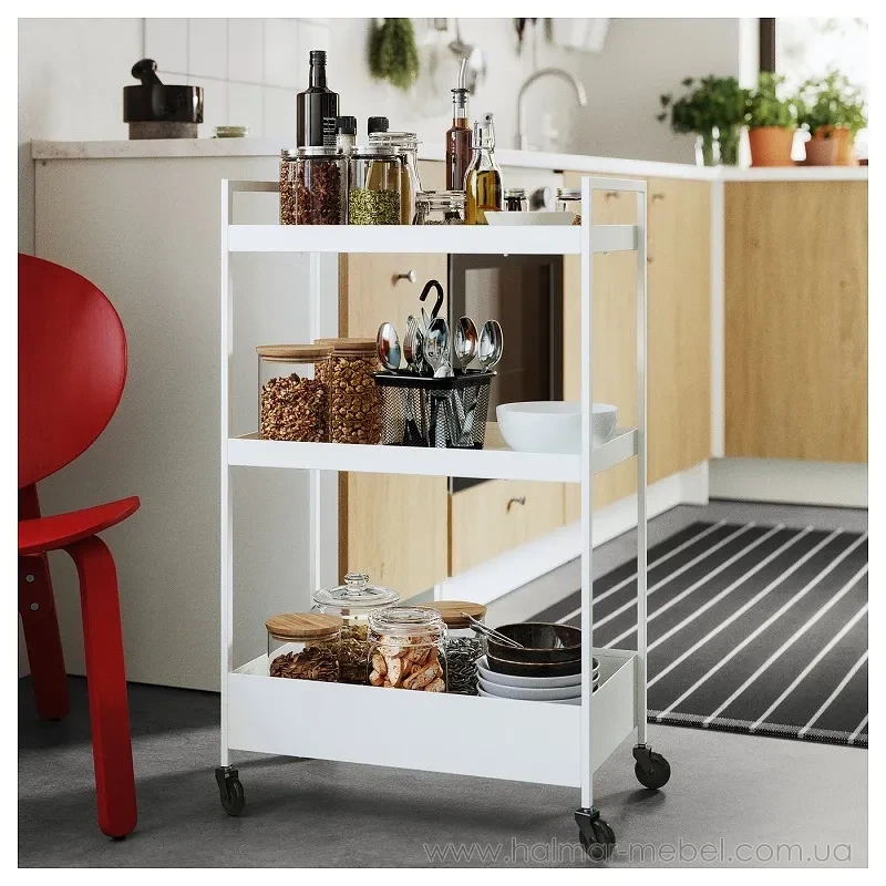 Візок NISSAFORS IKEA білий Візок NISSAFORS IKEA білий