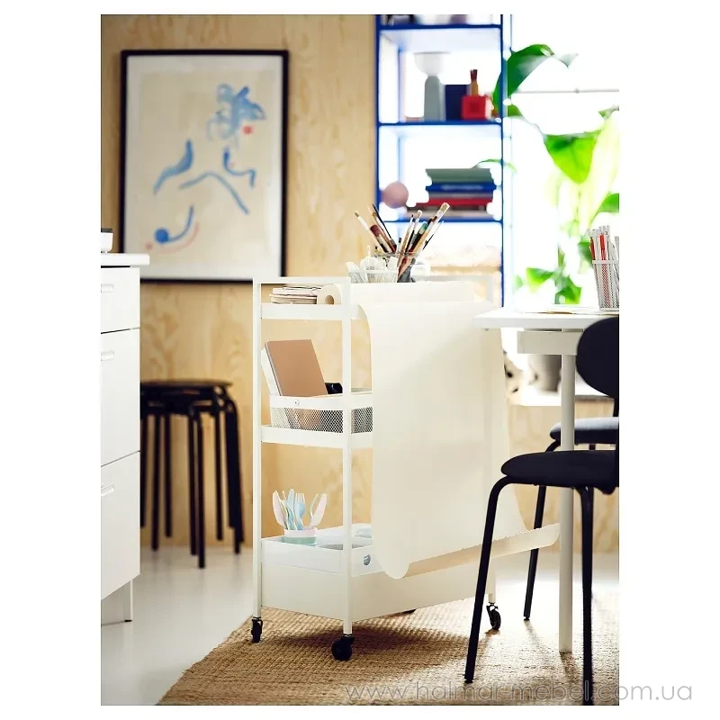 Візок NISSAFORS IKEA білий Візок NISSAFORS IKEA білий