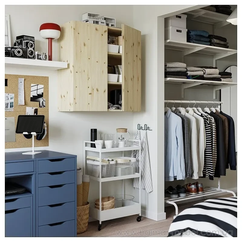 Візок NISSAFORS IKEA білий Візок NISSAFORS IKEA білий