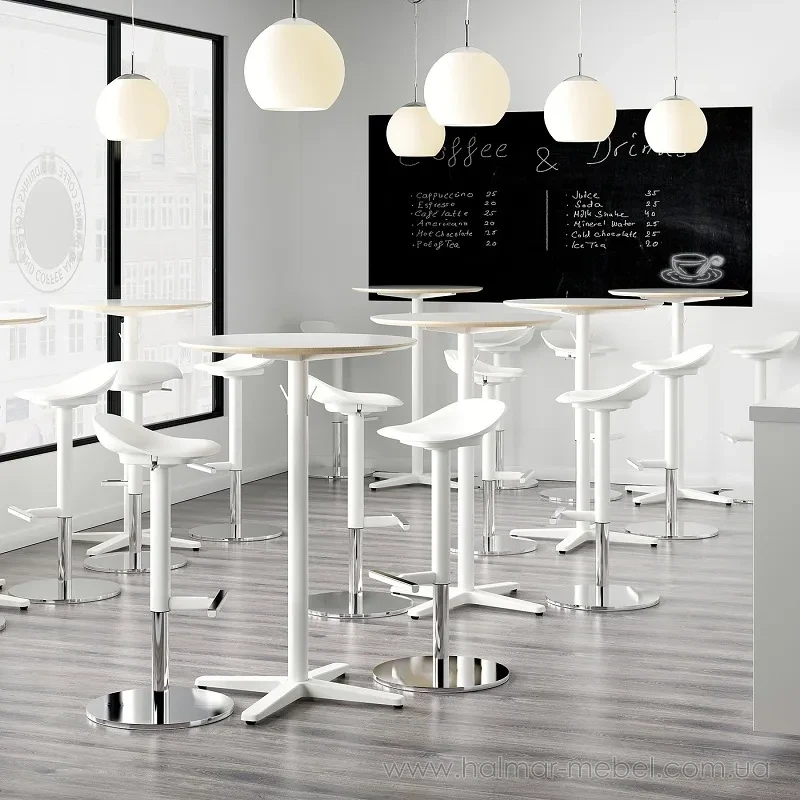 Стілець барний JANINGE IKEA білий Стілець барний JANINGE IKEA білий