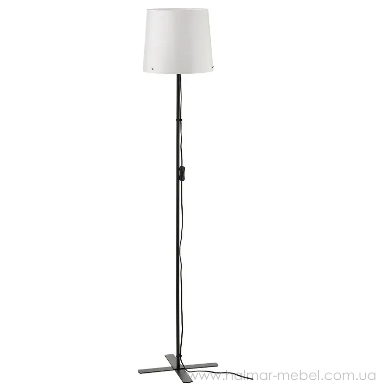 Підлогова лампа BARLAST IKEA чорний/білий Підлогова лампа BARLAST IKEA чорний/білий