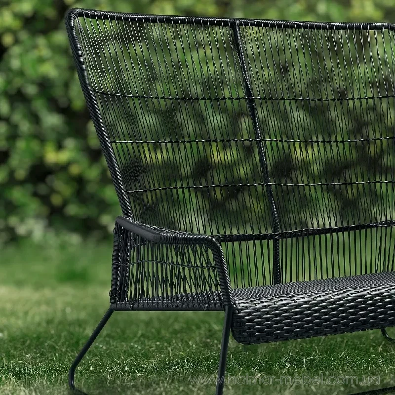 Диван садовий TALLSKÄR IKEA чорний Диван садовий TALLSKÄR IKEA чорний