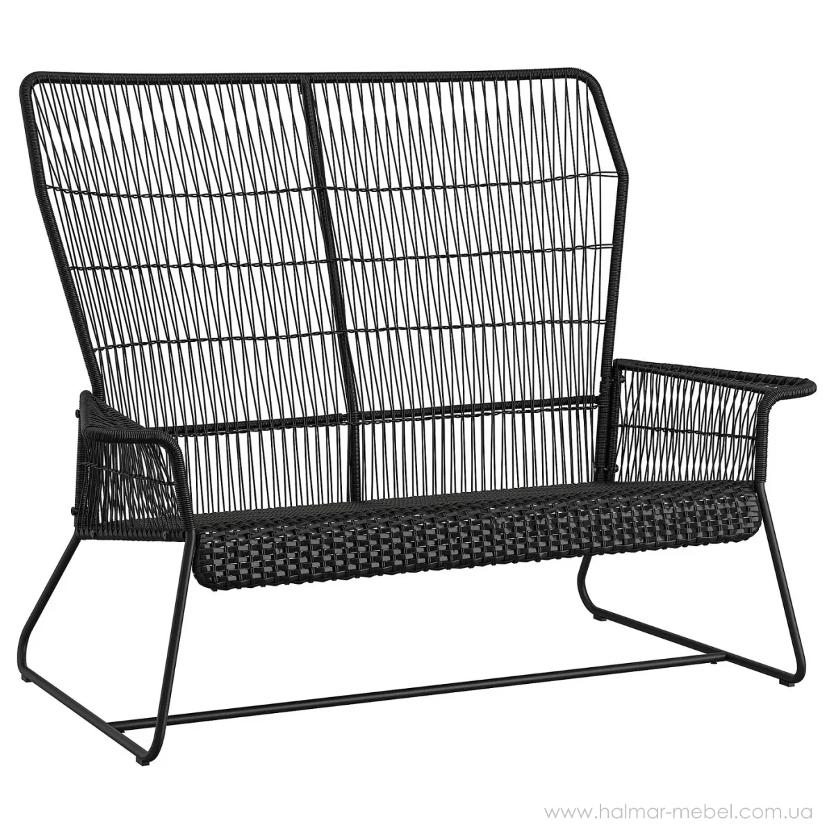 Диван садовий TALLSKÄR IKEA чорний Диван садовий TALLSKÄR IKEA чорний