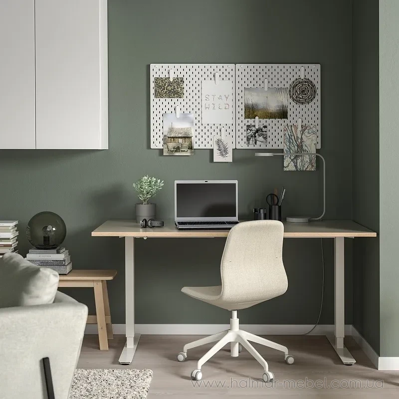 Дошка перфорована SKÅDIS IKEA 56х56 білий Дошка перфорована SKÅDIS IKEA 56х56 білий