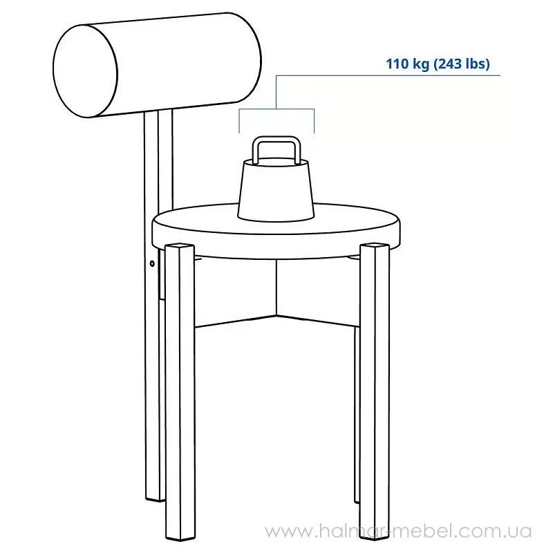 Стілець PS 2026 IKEA яскраво-зелений Стілець PS 2026 IKEA яскраво-зелений