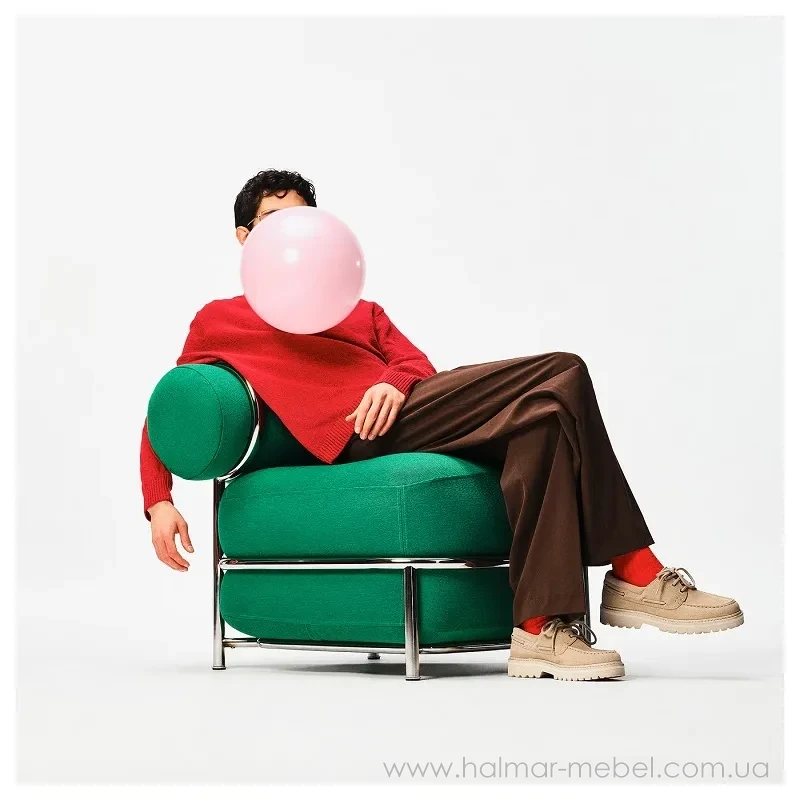 Крісло PS 2026 IKEA яскраво-зелений Крісло PS 2026 IKEA яскраво-зелений