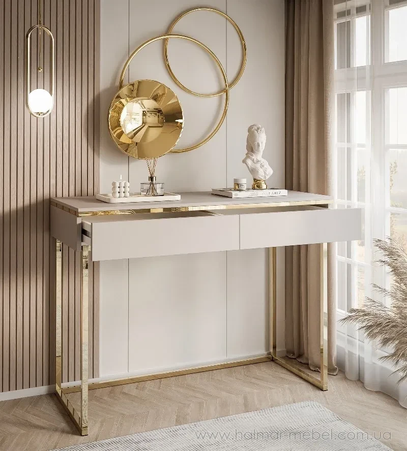 Туалетний стіл AURORA GOLD LUKMEBEL кашемір Туалетний стіл AURORA GOLD LUKMEBEL кашемір