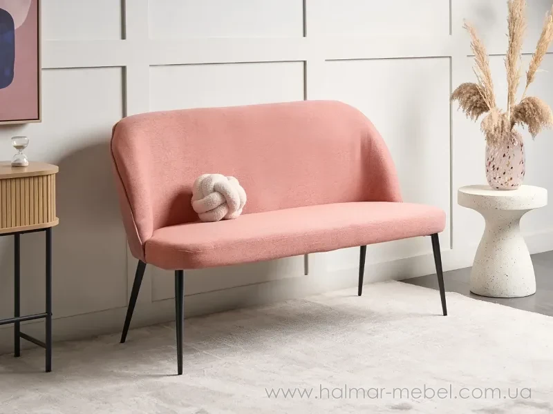 Диван OSBY BELIANI рожевий Диван OSBY BELIANI рожевий