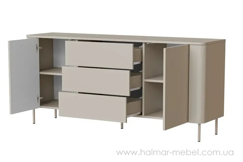 Комод TIRANTE KM-1 HALMAR кашемір Комод TIRANTE KM-1 HALMAR кашемір