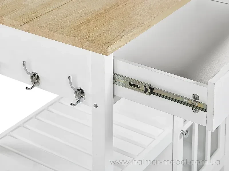 Візок кухонний GENOA BELIANI білий Візок кухонний GENOA BELIANI білий