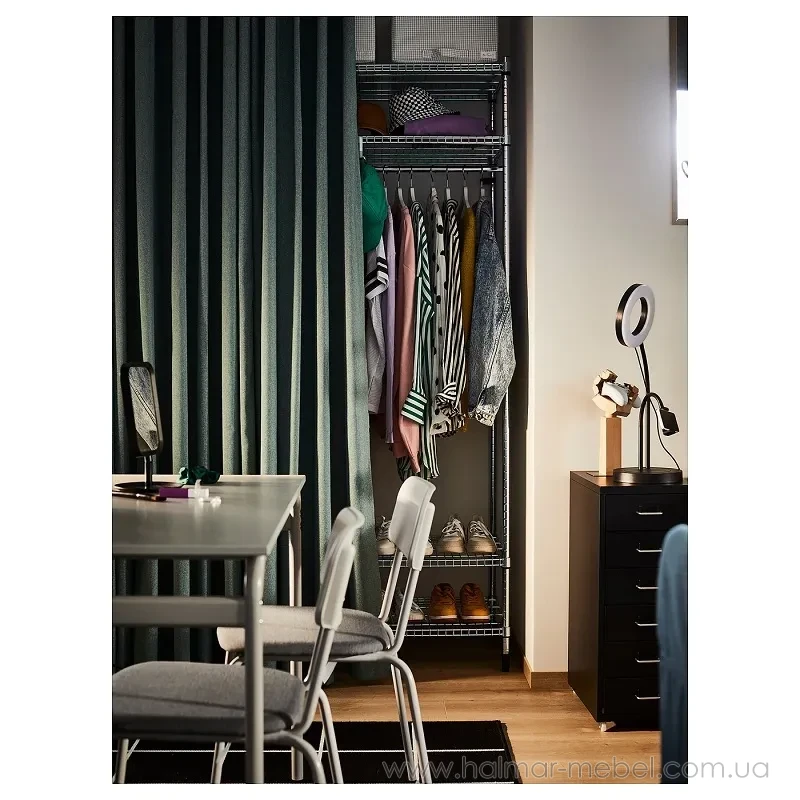 Стелаж з вішалкою для одягу OMAR IKEA 92x50x201 см Стелаж з вішалкою для одягу OMAR IKEA 92x50x201 см