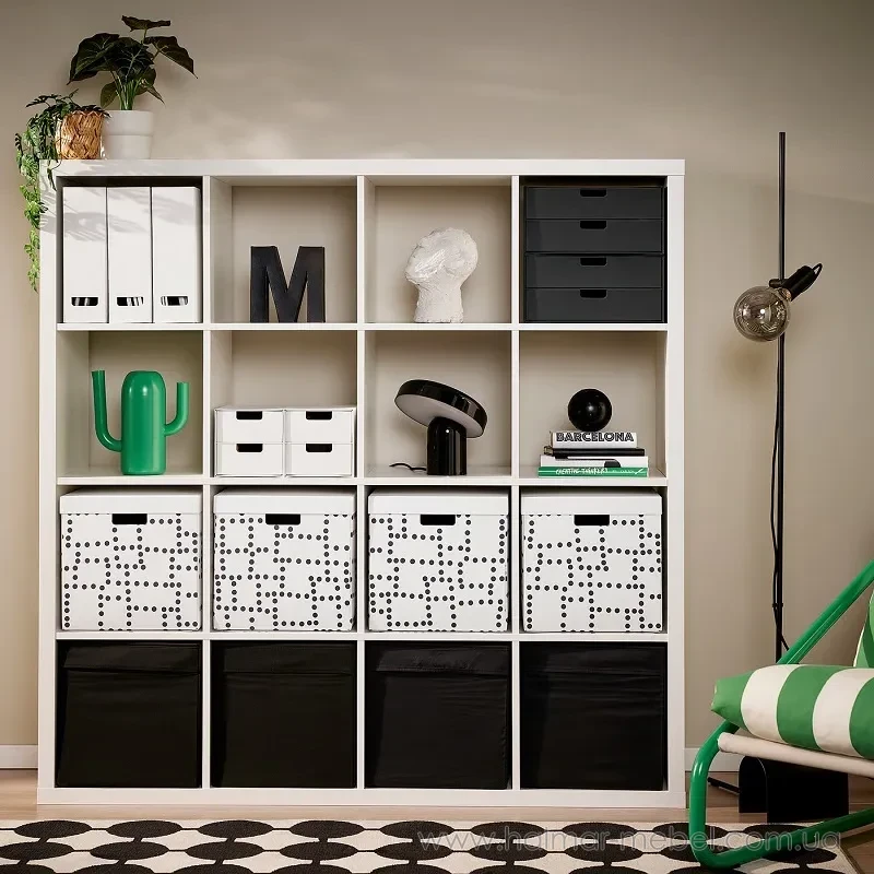 Коробка з кришкою FJÄDERHARV IKEA білий в крапки Коробка з кришкою FJÄDERHARV IKEA білий в крапки