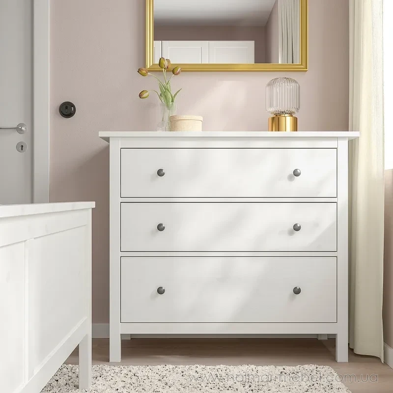 Комод HEMNES IKEA 108x96 см білий Комод HEMNES IKEA 108x96 см білий