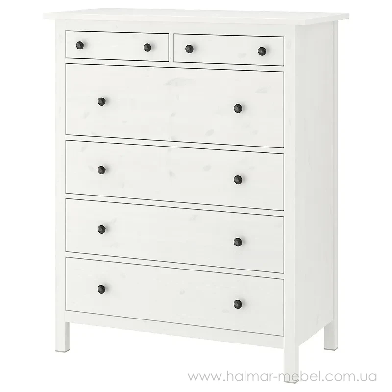 Комод HEMNES IKEA 108x131 см білий Комод HEMNES IKEA 108x131 см білий