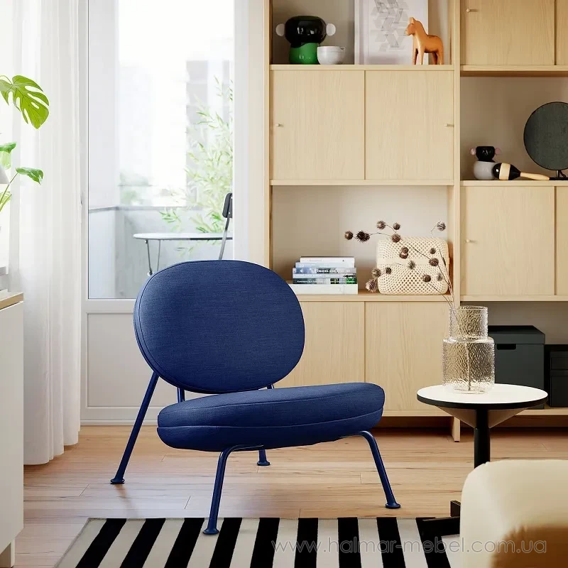 Крісло VEINGE IKEA синій Крісло VEINGE IKEA синій