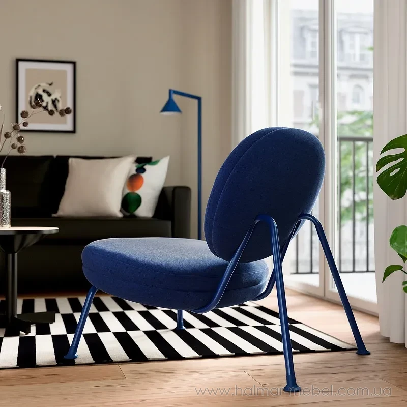 Крісло VEINGE IKEA синій Крісло VEINGE IKEA синій