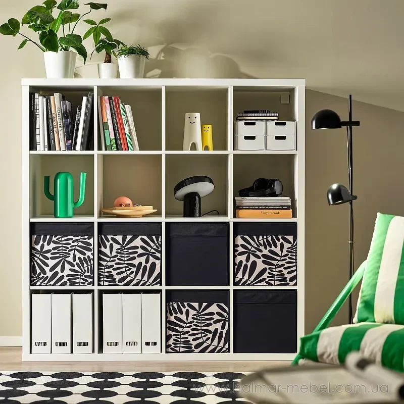 Коробка DRÖNA IKEA чорний/кремовий Коробка DRÖNA IKEA чорний/кремовий
