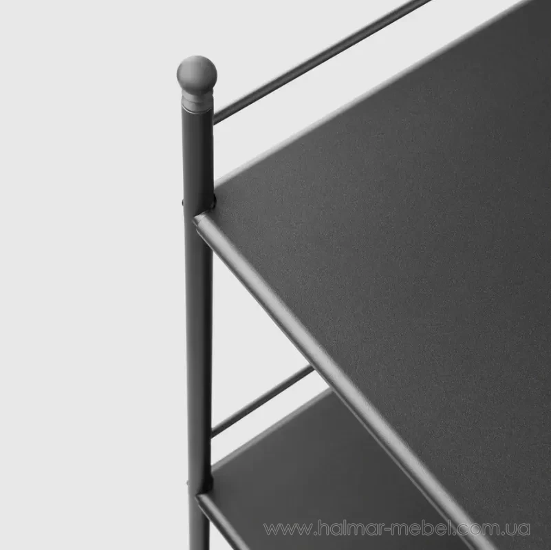 Стелаж FRÖSJÖN IKEA 40х96 см чорний Стелаж FRÖSJÖN IKEA 40х96 см чорний