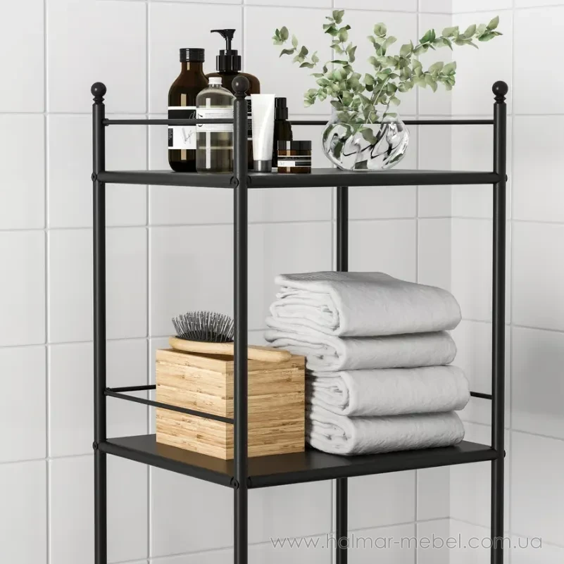 Стелаж FRÖSJÖN IKEA 40х96 см чорний Стелаж FRÖSJÖN IKEA 40х96 см чорний