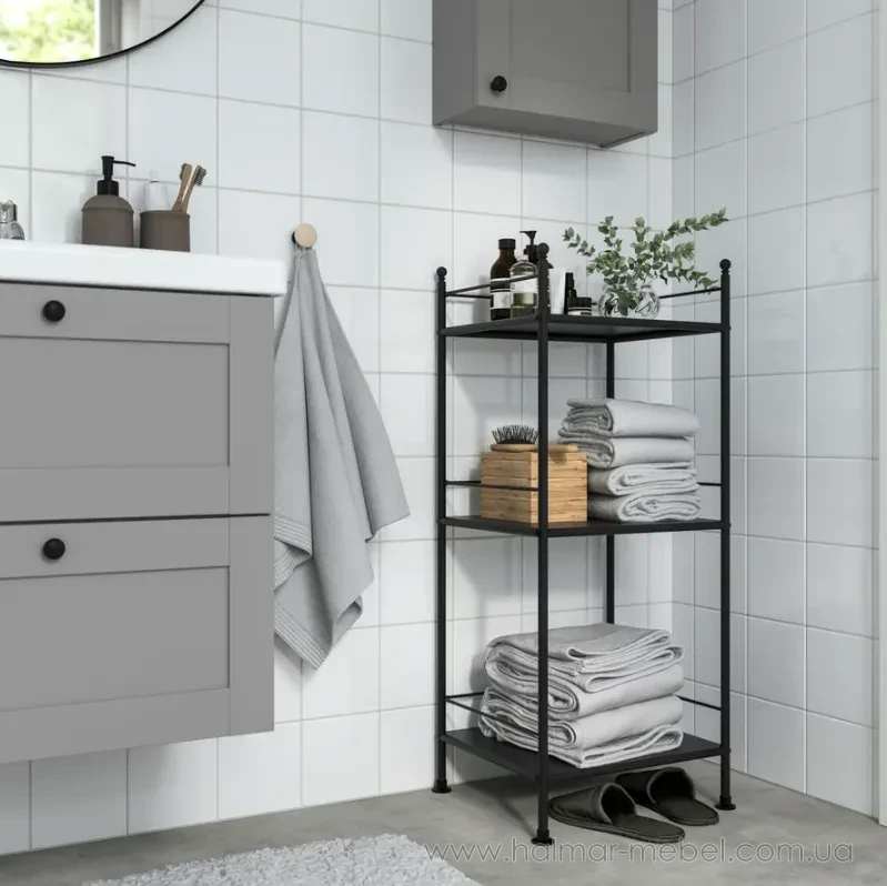 Стелаж FRÖSJÖN IKEA 40х96 см чорний Стелаж FRÖSJÖN IKEA 40х96 см чорний