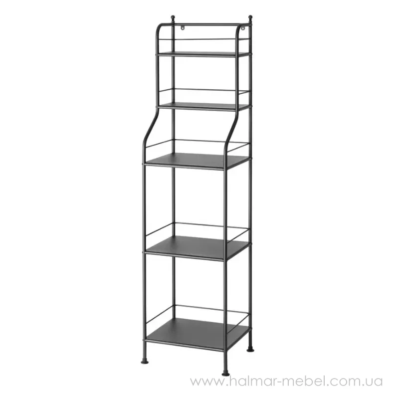 Стелаж FRÖSJÖN IKEA 40х156 см чорний Стелаж FRÖSJÖN IKEA 40х156 см чорний