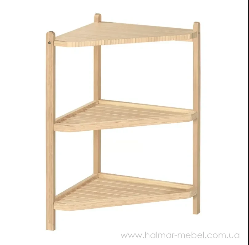 Полиця кутова STEGESUND IKEA светлый бамбук Полиця кутова STEGESUND IKEA светлый бамбук