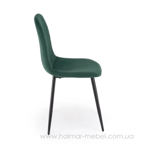 Стілець K608 HALMAR темно-зелений Стілець K608 HALMAR темно-зелений