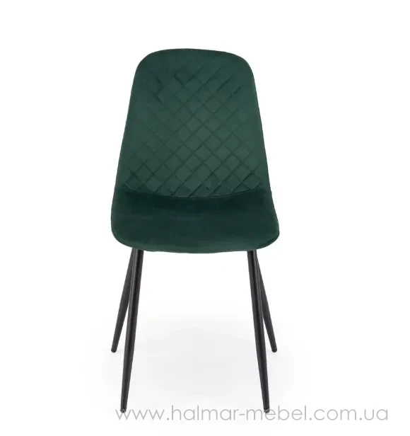 Стілець K608 HALMAR темно-зелений Стілець K608 HALMAR темно-зелений