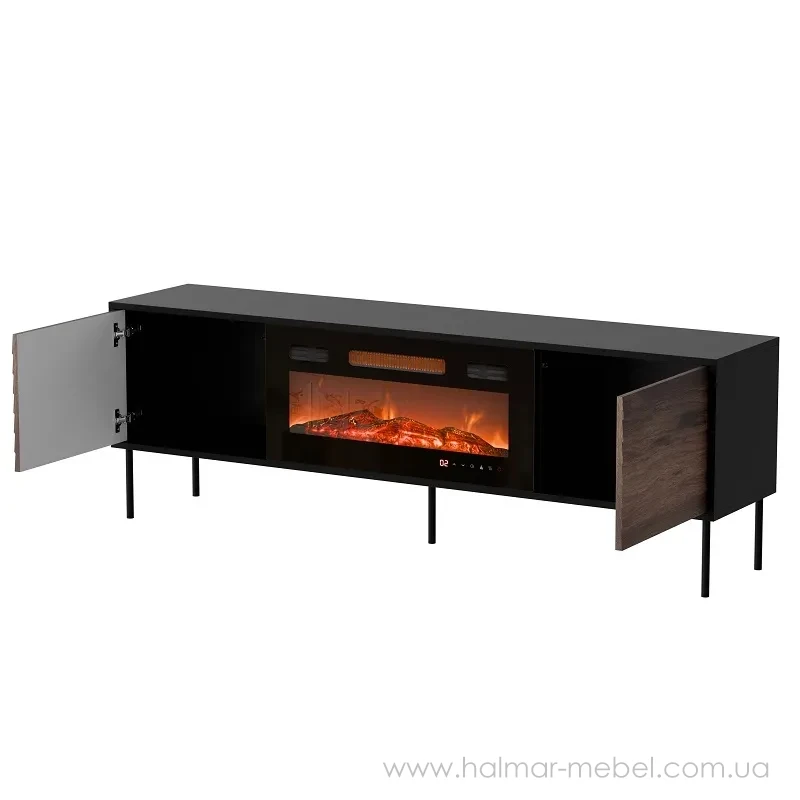 Тумба RTV 180 EF з електрокаміном CORTINA CAMA горіх Тумба RTV 180 EF з електрокаміном CORTINA CAMA горіх
