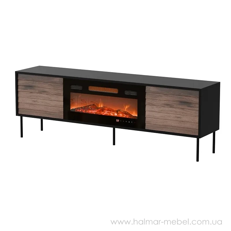 Тумба RTV 180 EF з електрокаміном CORTINA CAMA горіх Тумба RTV 180 EF з електрокаміном CORTINA CAMA горіх