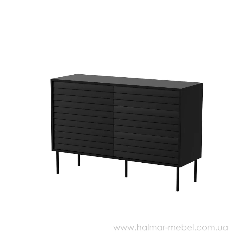 Комод 1D3S CORTINA CAMA чорний Комод 1D3S CORTINA CAMA чорний