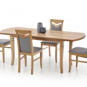 Стол обеденный FRYDERYK 160/240 HALMAR крафт дуб
