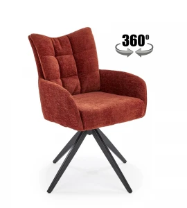 Кресло поворотное K540 Halmar корица