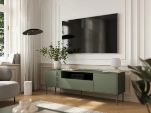 Тумба TRESSE RTV 180 CAMA зеленый матовый