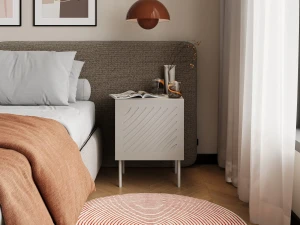Тумба прикроватная SIENA CAMA бежевый матовый
