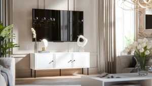 Тумба RTV PALAZZO BIS 150 3D CAMA білий мат