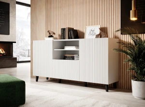 Комод PAFOS 150 2D1S CAMA белый мат