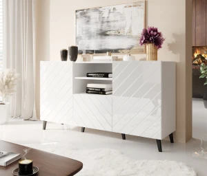 Комод ABETO CAMA белый глянец